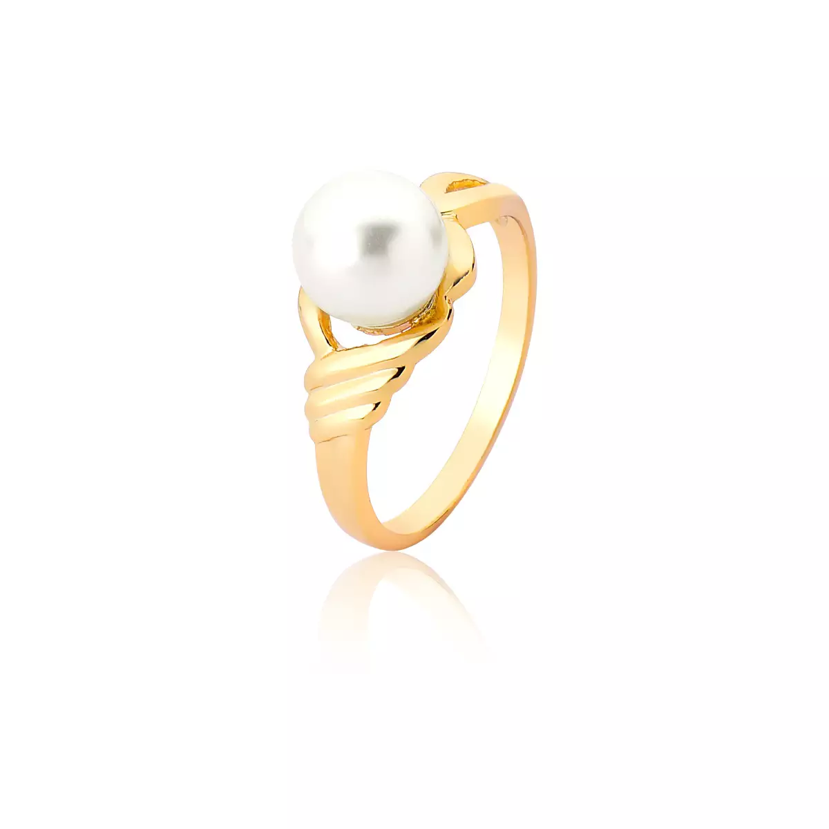 Anel Ouro 18k com Pérola